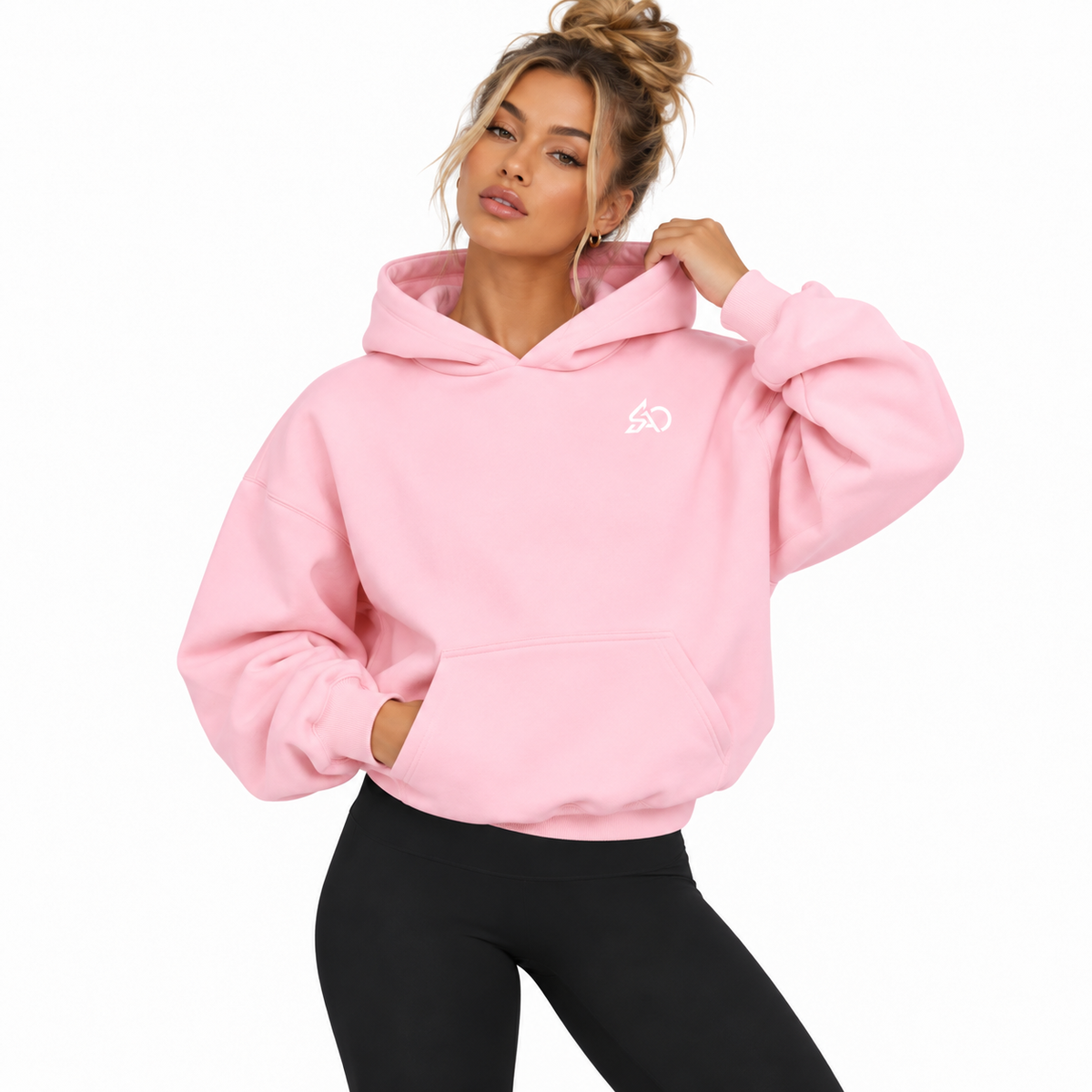 Color: Pink | Model Front