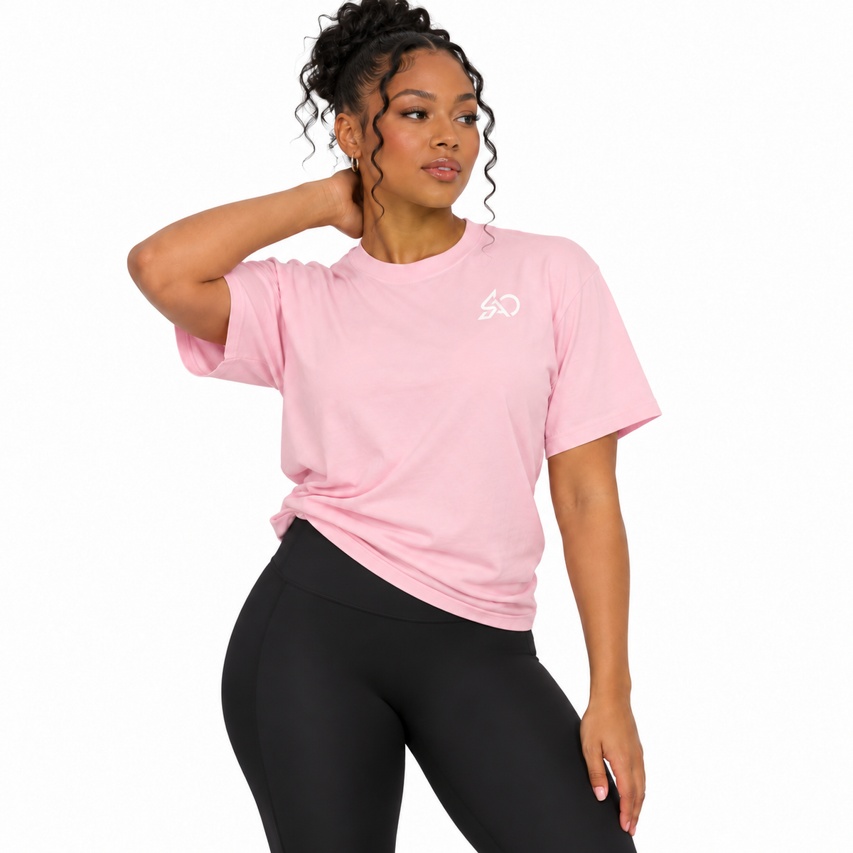 Color: Pink | Model Front