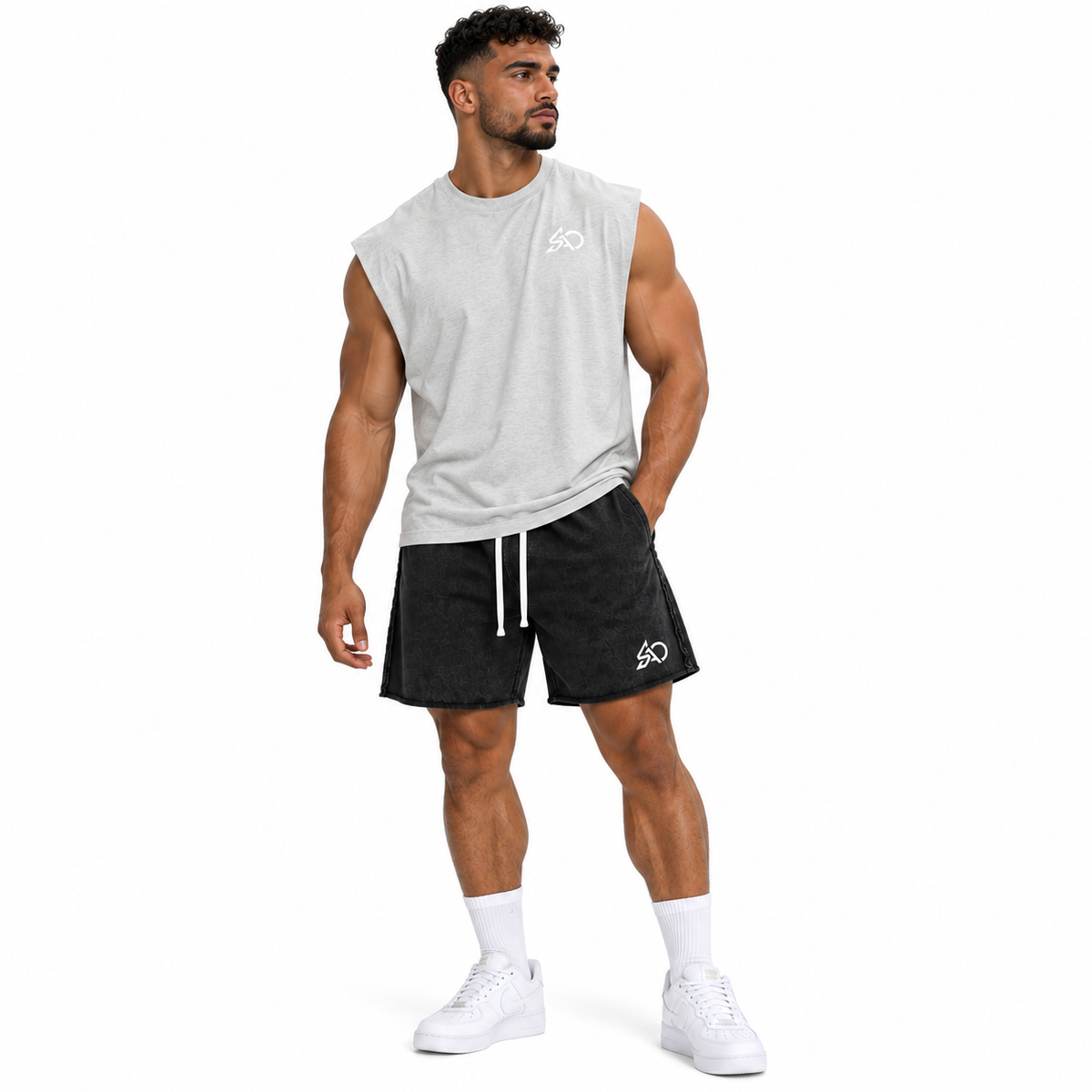 Color: Black | Model Front
