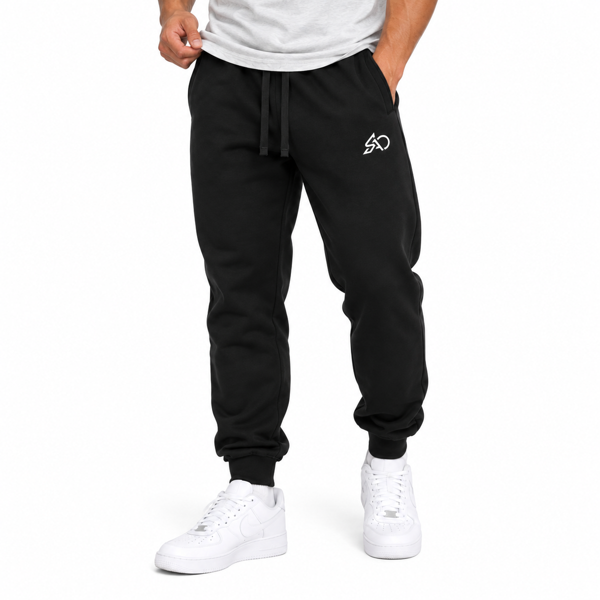 Color: Black | Model Front Close Up