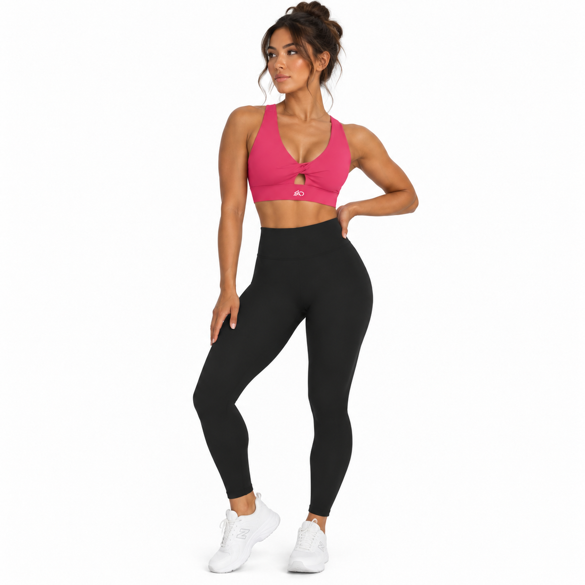 Color: Black | Model Front